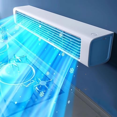 Ventilateur Portable Sans Fenêtre, Télécommande Sans Fil, 3 Vitesses, Sortie D'air Long Pour Salle De Refroidissement, Chambre à Coucher, Bureau
