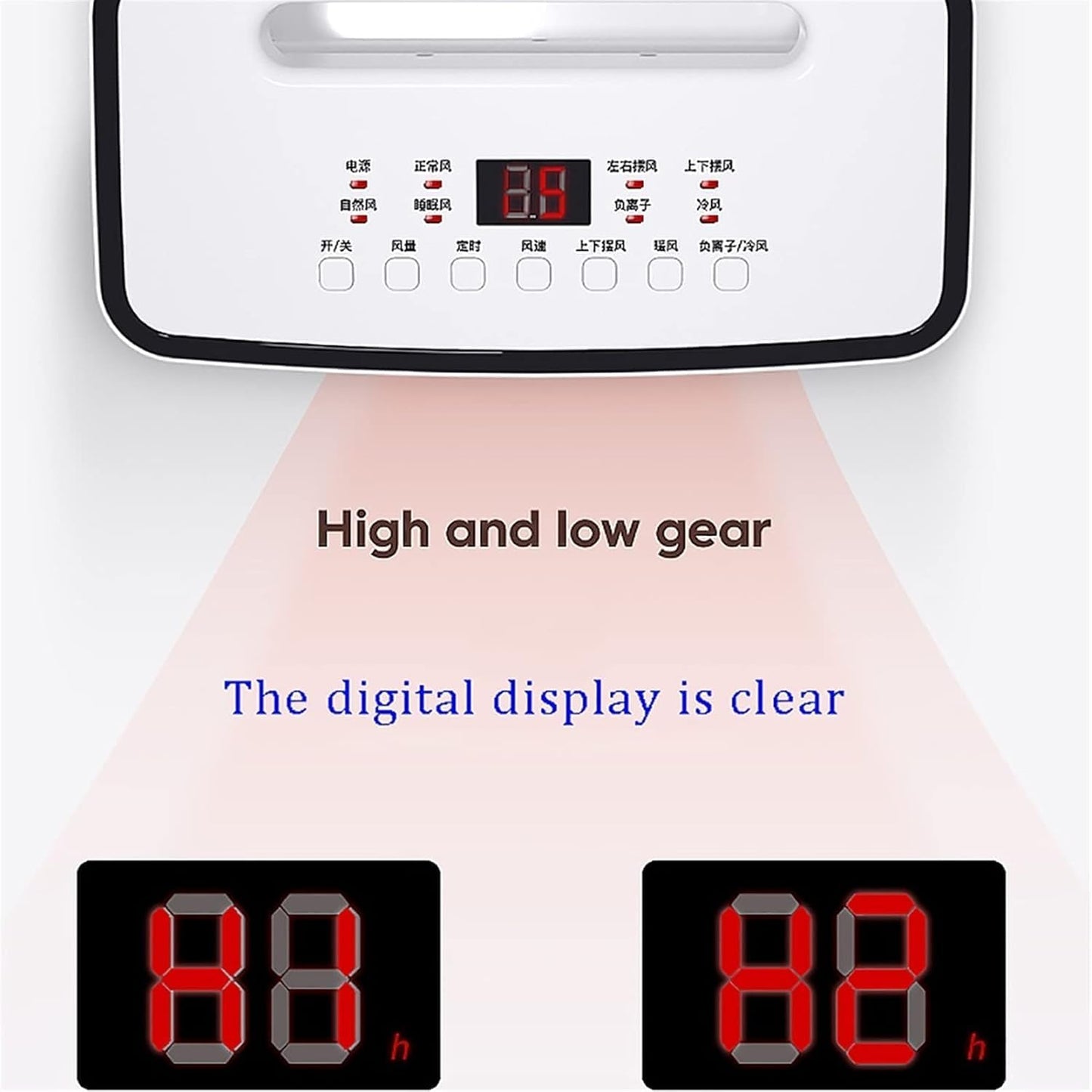 GENERIC Climatiseur Portable 12 000 BTU Avec Télécommande – Refroidisseur évaporatif écoénergétique Pour La Maison, Unité De Chauffage Et De Refroidissement Mobile