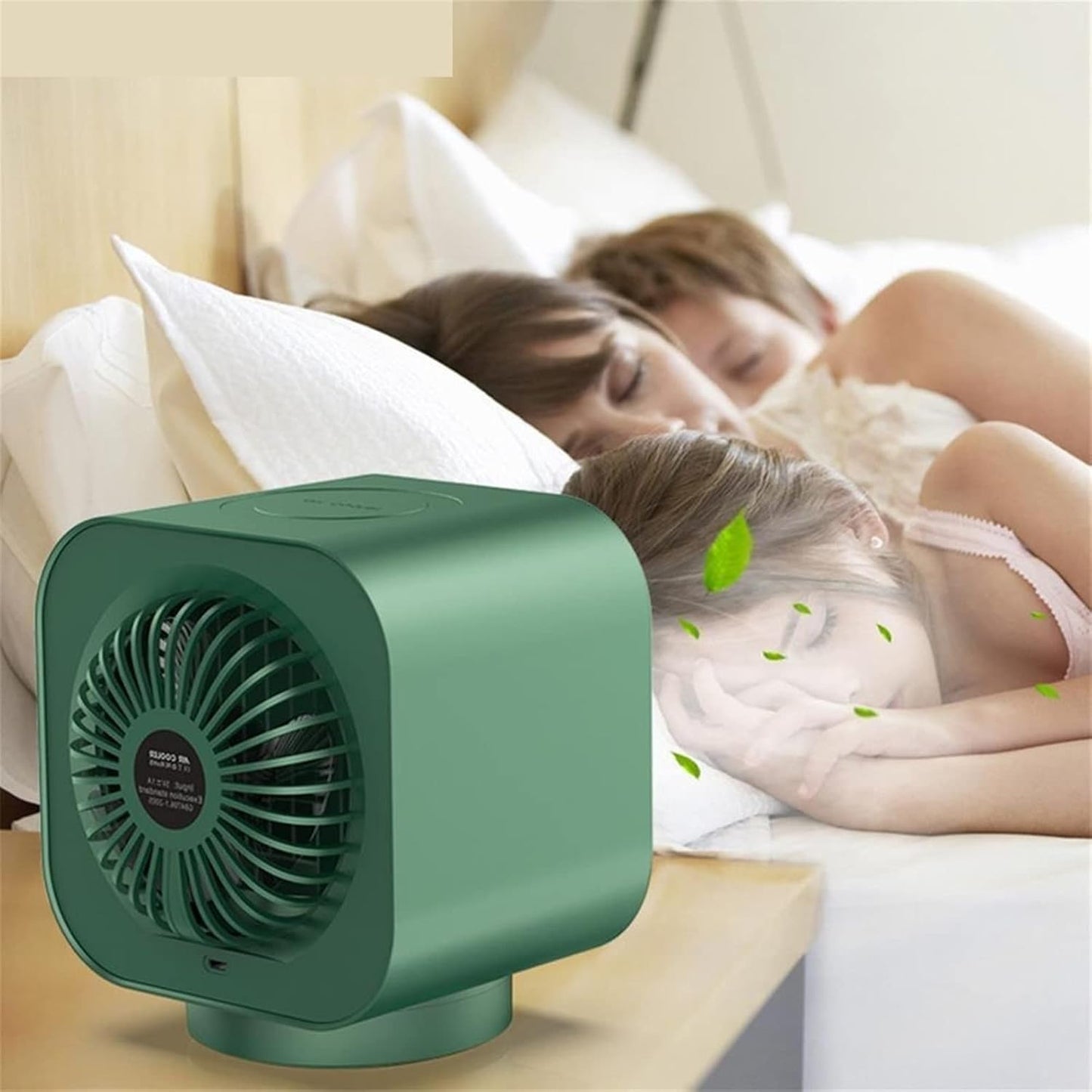 DieffematicKTY Climatiseur Mobile Portable Air Cooler Fan Summer Spray Three Gears Air Adjustable Mini Portable Air Conditioner (Color : Pink)