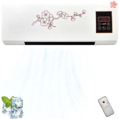 GENERIC Conditeur D'air Portable, Mini Unité De Climatisation Murale, Refroidissement Rapide Silencieux/Chaleur, Pas D'installation Requis, Split Max Design