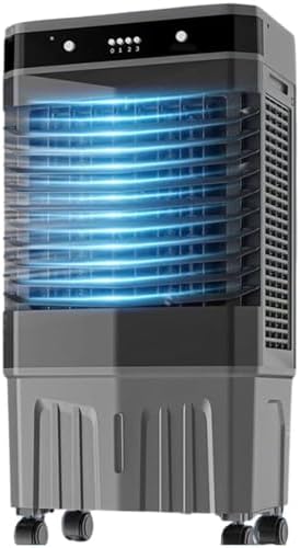GENERIC Refroidisseur D'air Portable Efficace Sur L'énergie, 50L Réservoir évacuation AC Unité Avec Télécommande, Mode De Sommeil à Faible Bruit Pour Le Camping-car De Bureau De Chambre à Coucher, Refroidisse