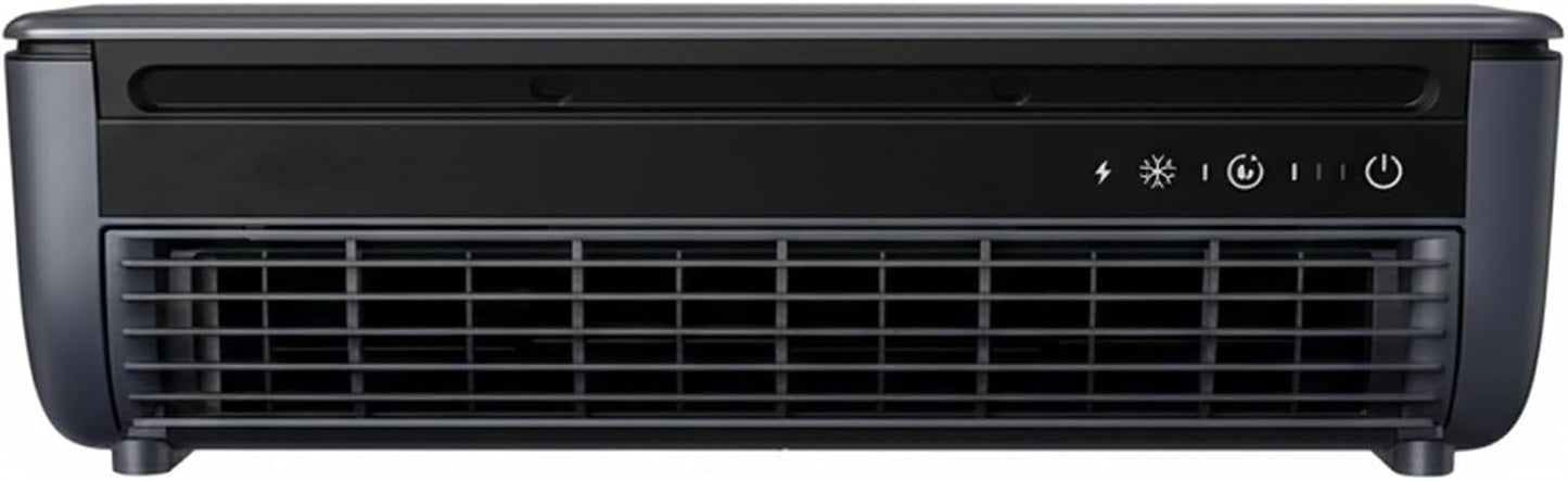  Mini Ventilateur Mural Avec Télécommande, 6000mAh Refroidisseur Sans Fil Pour Cuisine, Dortoir, Bureau.Refroidissement Rapide, Résistant à La Graisse, Circulateur D'air Personnel Rechargeable USB Port