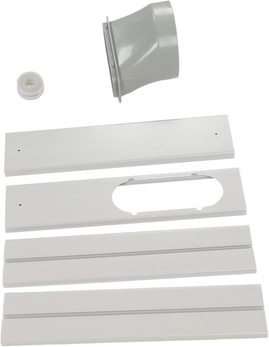 Aqxreight Kit De Fenêtre De Climatiseur Portable-Adaptateur Universel Pour Tuyau De 150mm, Sans Panneau En PVC, Porte Coulissante, Accessoire De Ventilation AC, Solution De Refroidissement