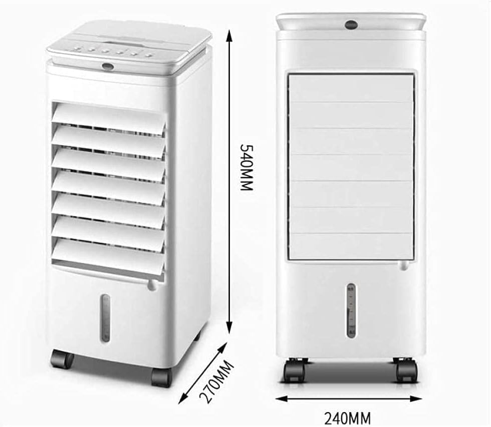  Climatiseur Portable 3 En 1 Refroidisseur D'espace Mobile, Ventilateur De Tour De Climatisation Super Silencieux Pour La Maison, Chambre à Coucher, Bureau, Idéal Pour Le Refroidissement Et Le Confort