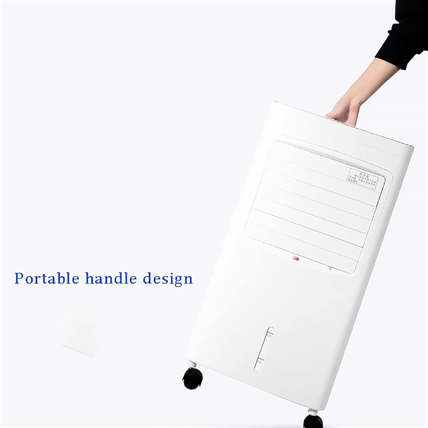  Climatiseur Portable Avec Télécommande, Refroidisseur évaporatif 3 En 1 écoénergétique, Unité De Chauffage Et De Refroidissement Mobile Et Silencieuse Pour Usage Domestique