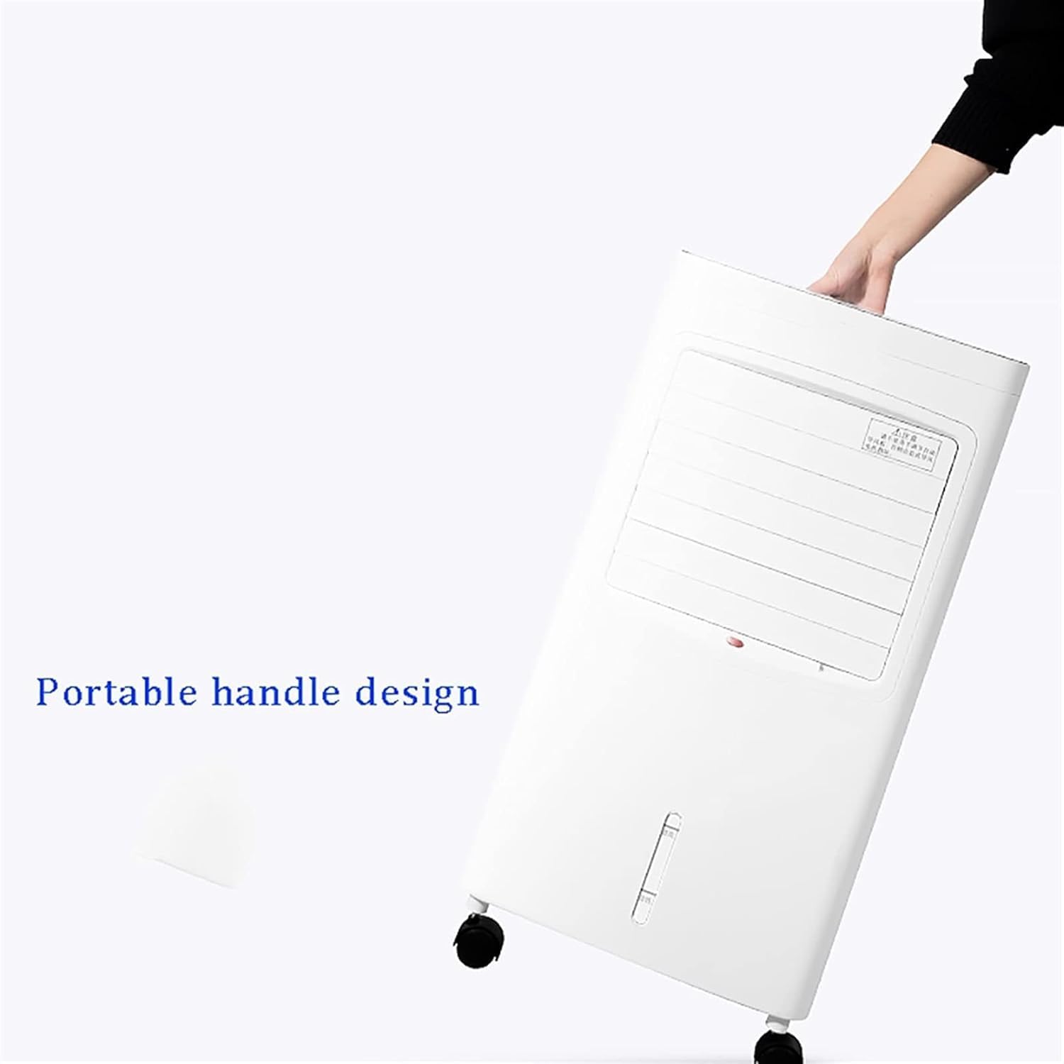  Climatiseur Portable Avec Télécommande, Refroidisseur évaporatif 3 En 1 écoénergétique, Unité De Chauffage Et De Refroidissement Mobile Et Silencieuse Pour Usage Domestique