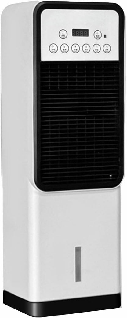 GENERIC Refroidisseur D'évaporation Portable Avec Télécommande Et Minuterie, 3 Vitesses, Pivot De 120°, Fonctionnement Silencieux Pour La Pièce Et Le Bureau, Refroidissement Immédiat Par évaporation