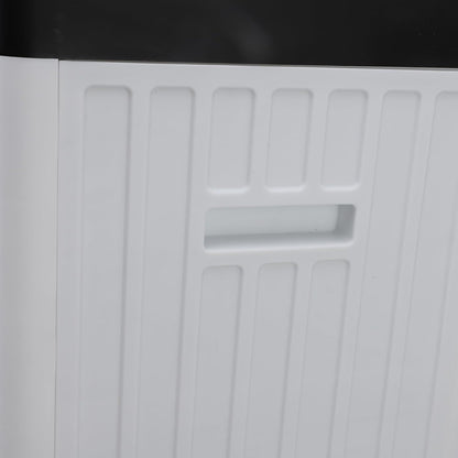  VINGVO Refroidisseur D'air Sans Tuyau D'échappement 10L, Climatiseur Mobile 65W Avec Refroidissement Par Eau, Minuterie Télécommandée à 3 Niveaux, Refroidisseur D'air Pour Chambre De (Prise UE 220V)