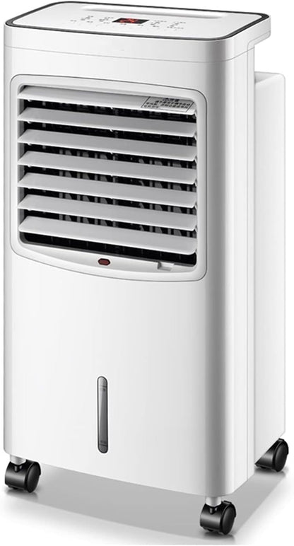 Climatiseur Portable Avec Télécommande, Refroidisseur évaporatif 3 En 1 écoénergétique, Unité De Chauffage Et De Refroidissement Mobile Et Silencieuse Pour Usage Domestique