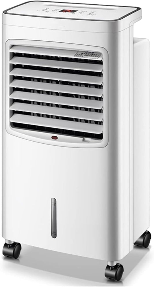  Climatiseur Portable Avec Télécommande, Refroidisseur évaporatif 3 En 1 écoénergétique, Unité De Chauffage Et De Refroidissement Mobile Et Silencieuse Pour Usage Domestique