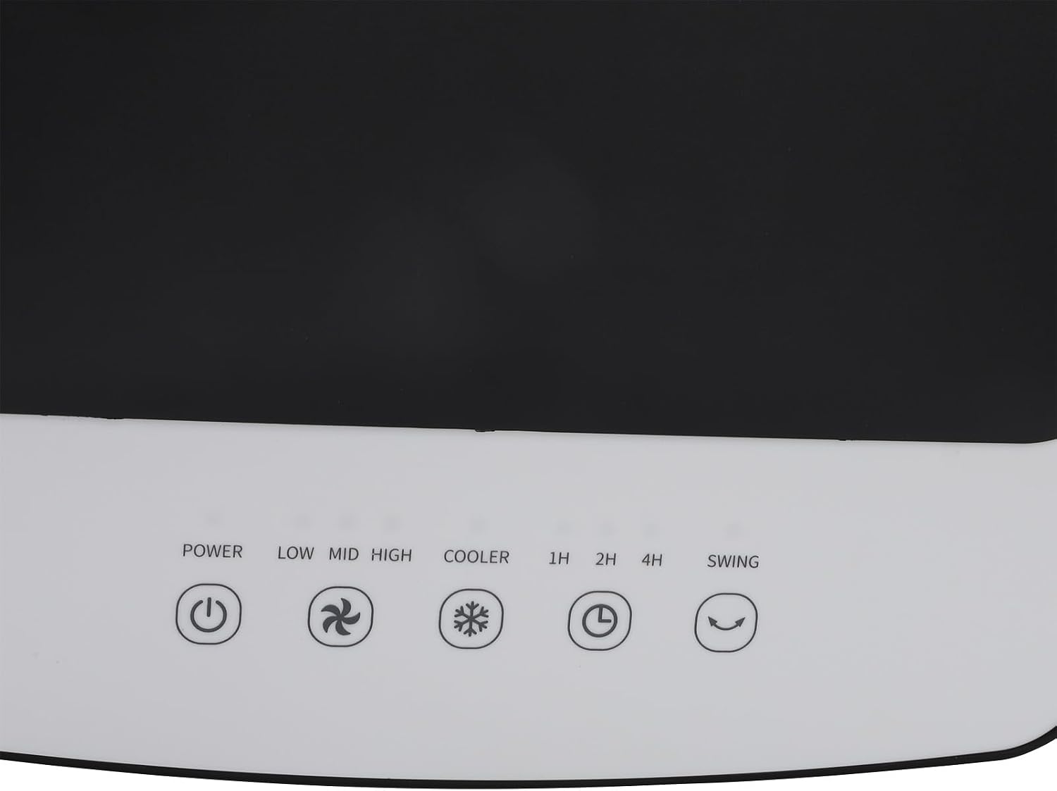  VINGVO Refroidisseur D'air Sans Tuyau D'échappement 10L, Climatiseur Mobile 65W Avec Refroidissement Par Eau, Minuterie Télécommandée à 3 Niveaux, Refroidisseur D'air Pour Chambre De (Prise UE 220V)