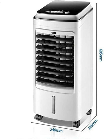  Refroidisseur D'air Pour Refroidisseurs Par évaporation De Bureau à Domicile Climatiseur Portable Avec Réservoir D'eau De 5 L, Climatisation 3 En 1 Pour