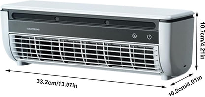  Ventilateur Climatiseur - Ventilateur Climatiseur Portable,Rafraîchisseur D'Espace à Recharge Sans Fil Trois Vitesses Pour Maison Bureau Camping Voyage