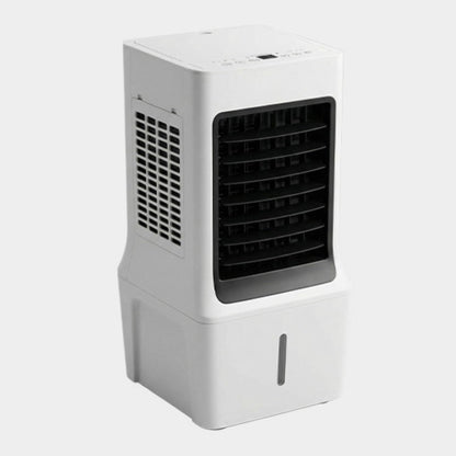 GENERIC Réservoir D'air évaporatif Portable 12L, Refroidisseur D'air Silencieux Avec Fonction Pivotante à 60 °, Humidificateur Et Ventilateur Pour Chambre Et Bureau, économe En énergie