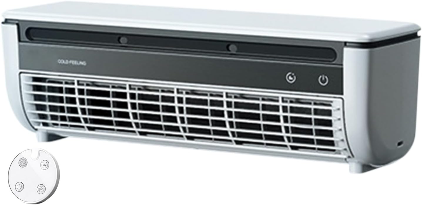  Ventilateur De Climatisation, Ventilateur De Refroidissement D'air Pour Chambre à Coucher, Ventilateur à Trois Vitesses Avec Charge Sans Fil, Refroidisseur D'espace, Vitesse Réglable, Pour Cuisine