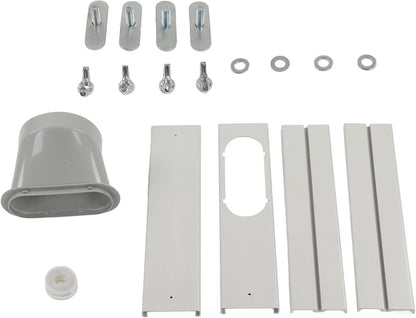  Aqxreight Kit De Fenêtre De Climatiseur Portable-Adaptateur Universel Pour Tuyau De 150mm, Sans Panneau En PVC, Porte Coulissante, Accessoire De Ventilation AC, Solution De Refroidissement