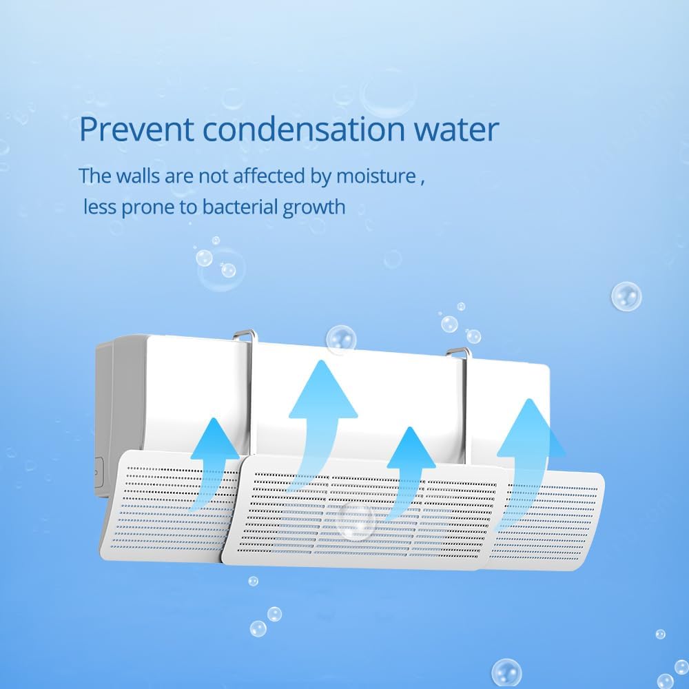  Déflecteur De Climatisation,Déflecteur D'air Climatisation Rétractable