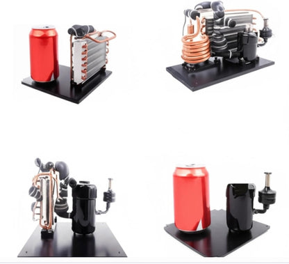  Climatiseur CC Refroidisseur Compact à Fil De Cuivre 48 V CC De Qualité Professionnelle, Capacité De Refroidissement De 130 W, Utilisant Le Réfrigérant R134a