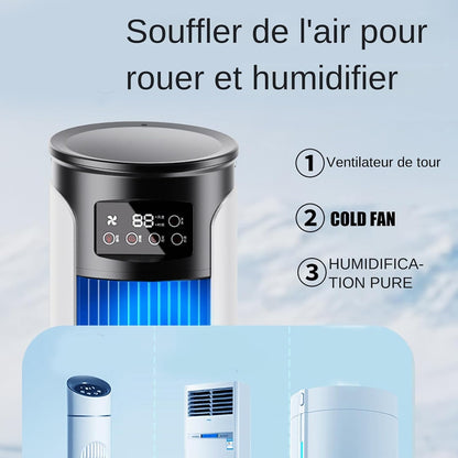  Climatiseurs Portatifs | Ventilateur Personnel Portable Rafraîchisseur D'Air | Minuterie Silencieuse Refroidisseur D'Air Réservoir 300 Ml Compact Pour Chambre Voiture Et Extérieur