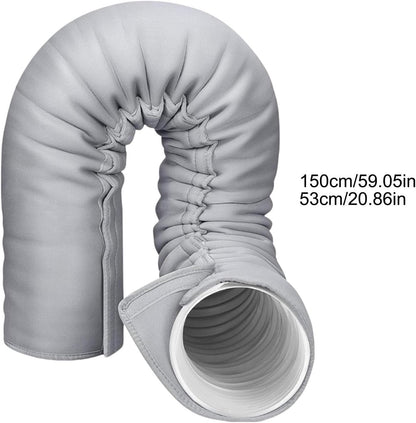  Protection Pour Tuyau Climatiseur Portable Pour Tuyaux De 5" & 5.9" | Isolé Housse Tuyau Climatiseur Manchon Protection Pour Tuyaux D' AC Mobile Universel Tuyaux D'échappement
