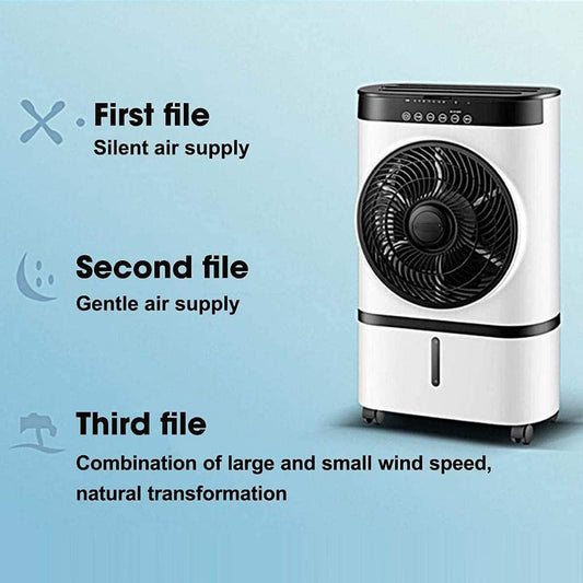  Refroidisseurs Par évaporation Climatiseur Portable 7L Réservoir D'eau Muet Humidificateur D'air Refroidisseur Minuterie Télécommande Climatiseur Mobile Ventilateur De Refroidissement