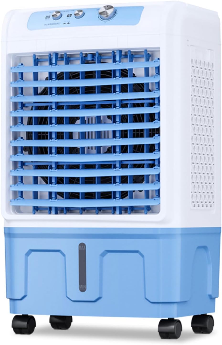 GENERIC Ventilateur De Climatiseur Portable Avec 3 Niveaux De Vitesse, Réservoir D'eau Extra Grand, Batteries De Refroidissement, Ventilateur De Refroidissement Rapide Et Sans Tuyau.Convient Pour Les Chambres