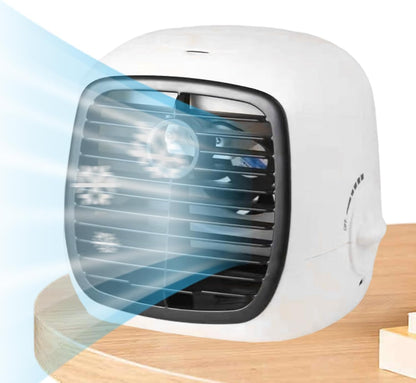  Climatiseurs Portatifs,Humidificateur Évaporatif De Bureau - Appareil De Refroidissement USB Portable Pour Voyage, Extérieur Et Camping
