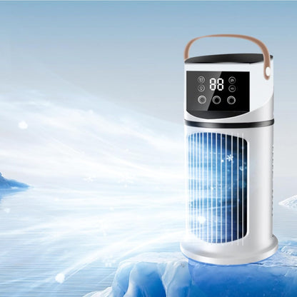 Genérico Climatiseur De Bureau | Ventilateur Climatiseur Pour Refroidir Les Pièces, Machine De Brumisation Réglable 9 Vitesses Avec Lumière LED Pour , Travailler, étudier Et Réunions