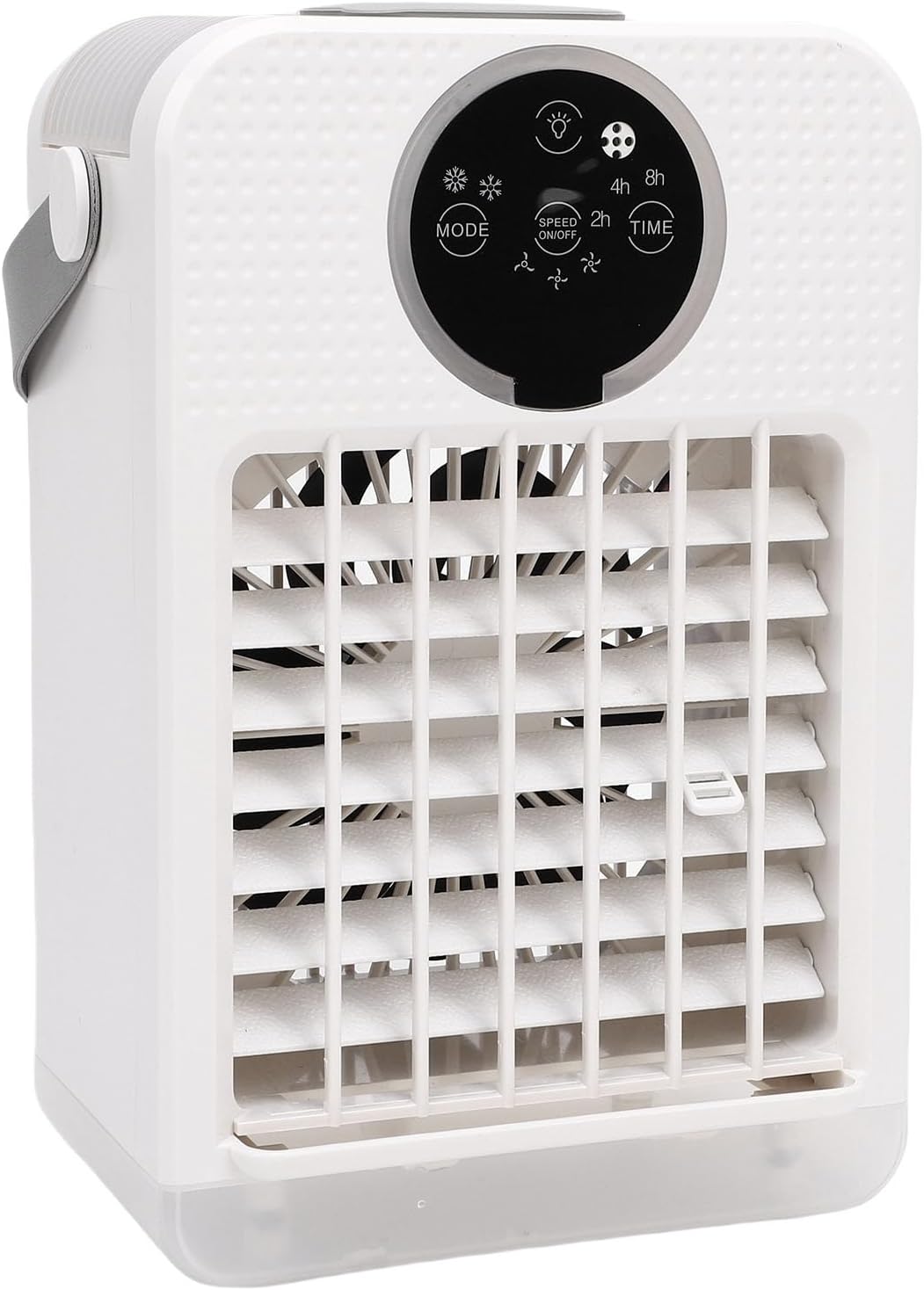  Climatiseur Portable, Humidificateur Refroidisseur D'air Par évaporation 4 En 1, Ventilateur De Refroidissement De Bureau De 700 Ml Avec 3 Vitesses, Veilleuse 7 Couleurs, Télécommande,