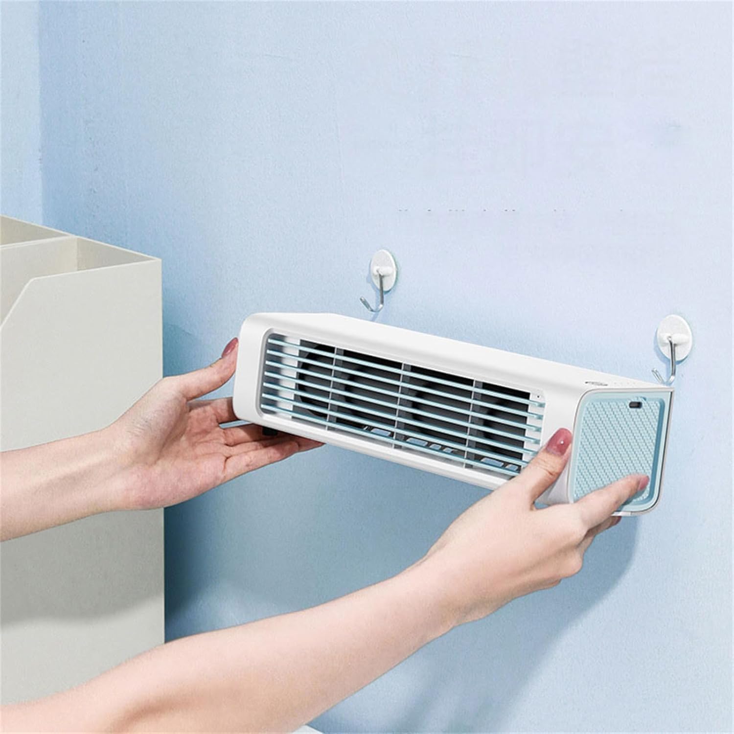  Breezamax, Climatiseur Breeze Max, Climatiseur Portable Silencieux, Combattez Instantanément La Chaleur Et L'humidité étouffantes, Petit Et Compact, Ventilation Murale à