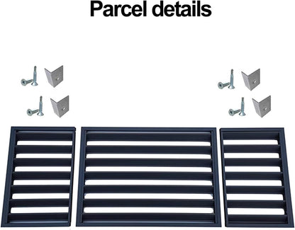 GENERIC Housse De Protection Pour Climatiseur D'extérieur Robuste - Résistante Aux Intempéries - Protection Contre Les Intempéries - Cage CVC - Couvercle De Condensateur - Blanc - 110 X 60 X 80 Cm