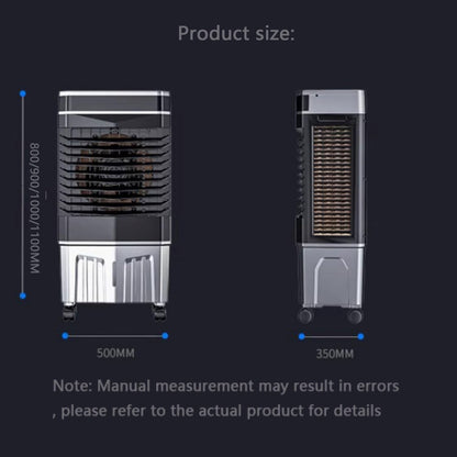 GENERIC Refroidisseur D'air évaporatif Portable, Ventilateur De Bureau à 3 Vitesses Avec Humidificateur, Machine à Brium Oscillant 120 Pour Le Climat Sec, Grand Réservoir D'eau Pour La Chambre De Bureau à Dom