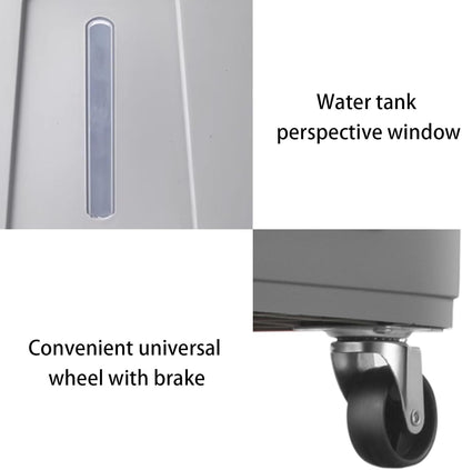  Climatiseur Portable À Évaporation Avec Oscillation À 55° Et 3 Vitesses De Vent, Grand Refroidisseur D'air Pour Chambre, Bureau, Usine