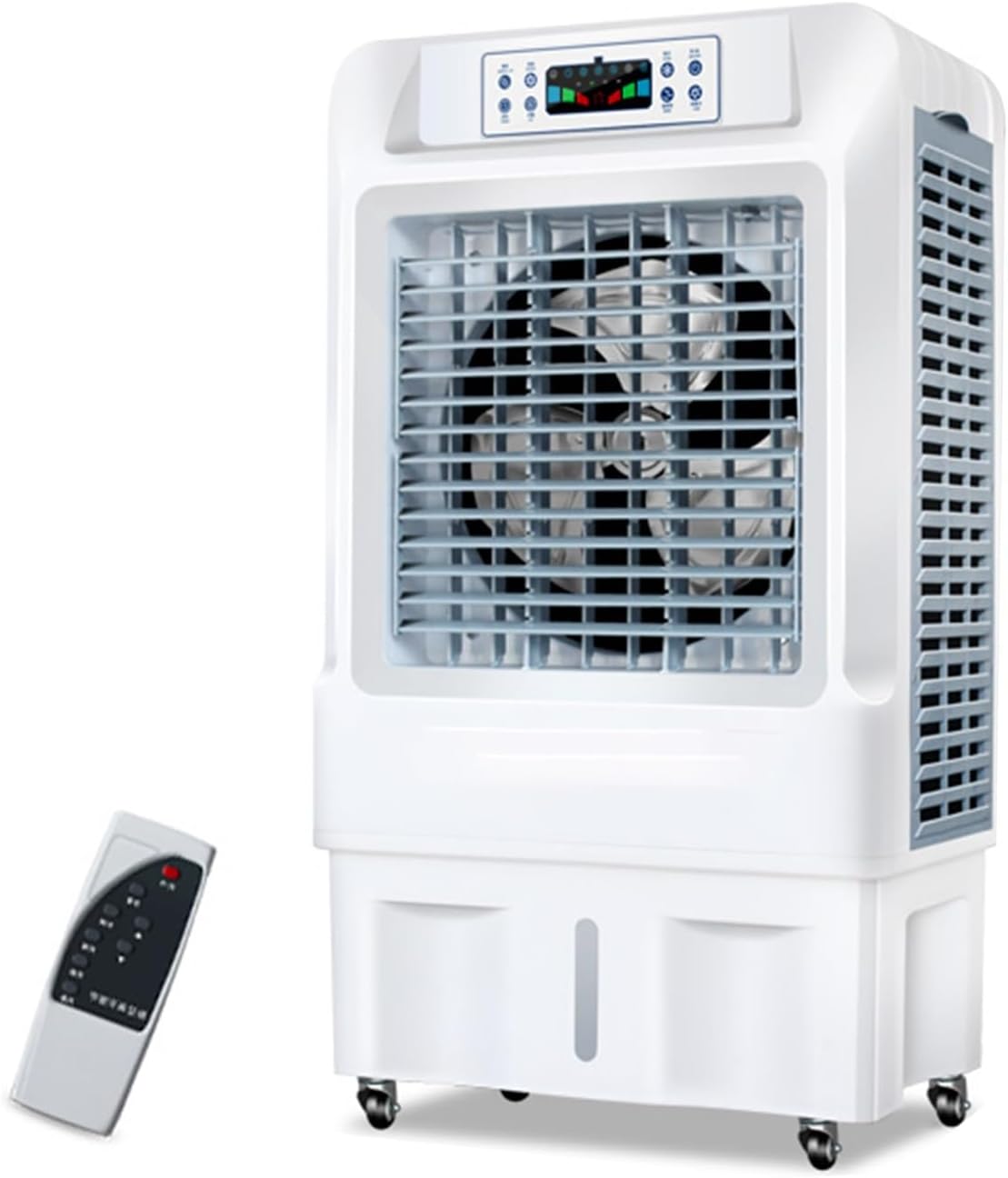GENERIC Ventilateur De Climatisation Portable, Purifie Et Humidifie, Unité De Refroidissement Personnelle Avec Minuterie Et Réservoir D'eau De Grande Capacité – Pour Chambre, Bureau, Dortoir
