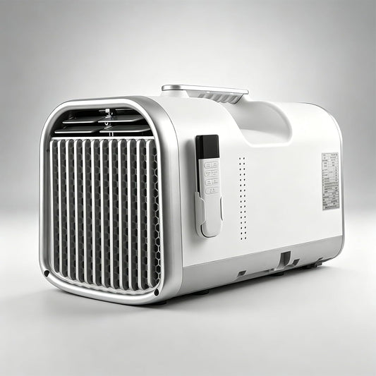  Climatiseur Portable 5100 BTU Camping, Caravanes, Camions, Tentes, Pêche, Petites Pièces Et Animaux Compagnie. Unité Climatisation Compacte L'extérieur Ou L'intérieur, Idéale Rafraîchir Lors Voyage
