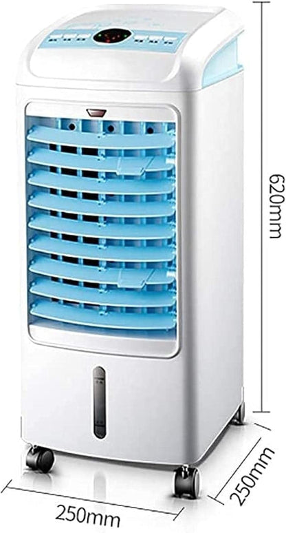  Climatiseur Portable, Rafraîchisseur D'air Mobile, Climatisation Ultra-silencieuse Avec Télécommande, Format Tour, Idéal Pour La Maison, La Chambre, La Résidence étudiante Ou Le Bu