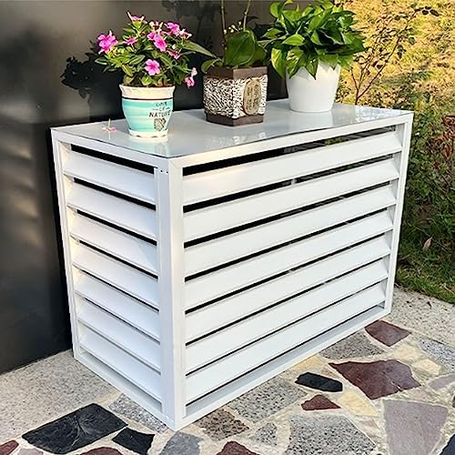  Protection Hivernale Pour Climatiseurs Extérieurs (Mini-Splits), Stores Résistants Pour Condenseurs Extérieurs, Protection Contre Les Intempéries, Utilisation Intérieure/