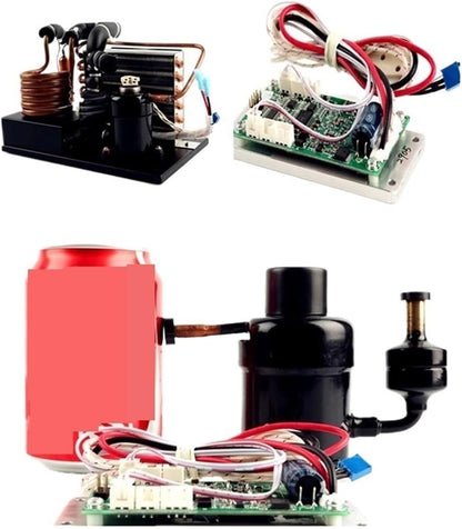  Climatiseur CC Refroidisseur Compact à Fil De Cuivre 48 V CC De Qualité Professionnelle, Capacité De Refroidissement De 130 W, Utilisant Le Réfrigérant R134a