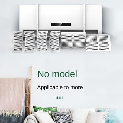 GENERIC Déflecteur De Climatiseur Avec 8 Feuilles Réglables Montage Mural Facile (filtre à Charbon)
