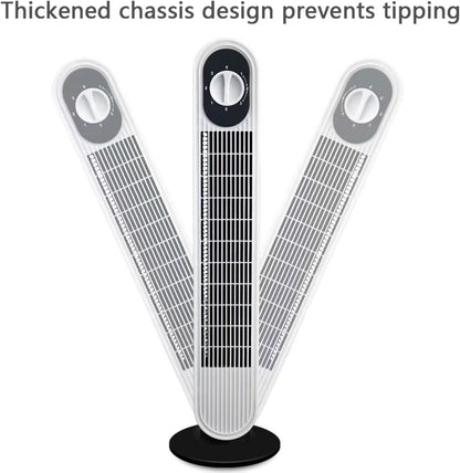  Ventilateur Portable De Tour Sans Lame Pour Chambre à Coucher, 26ft/s Circulateur D'air Silencieux Avec 80 Oscillation Et 3 Vitesses, Refroidisseur Debout Compact Pour Le Camping De Bureau, Conception