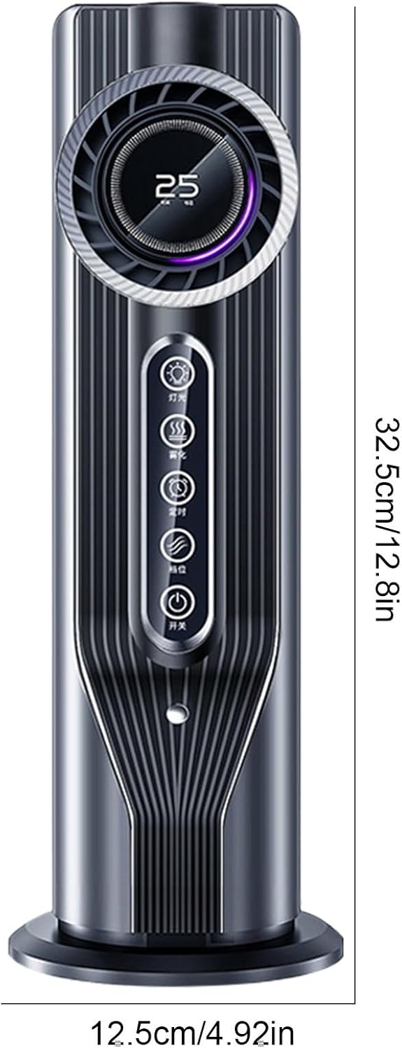  Petit Climatiseur Portable | Petit Climatiseur – Unité De Refroidissement Par évaporation Silencieuse Pour Bureau, Voiture, Camping, Tente De Dortoir, Intérieur Et Extérieur