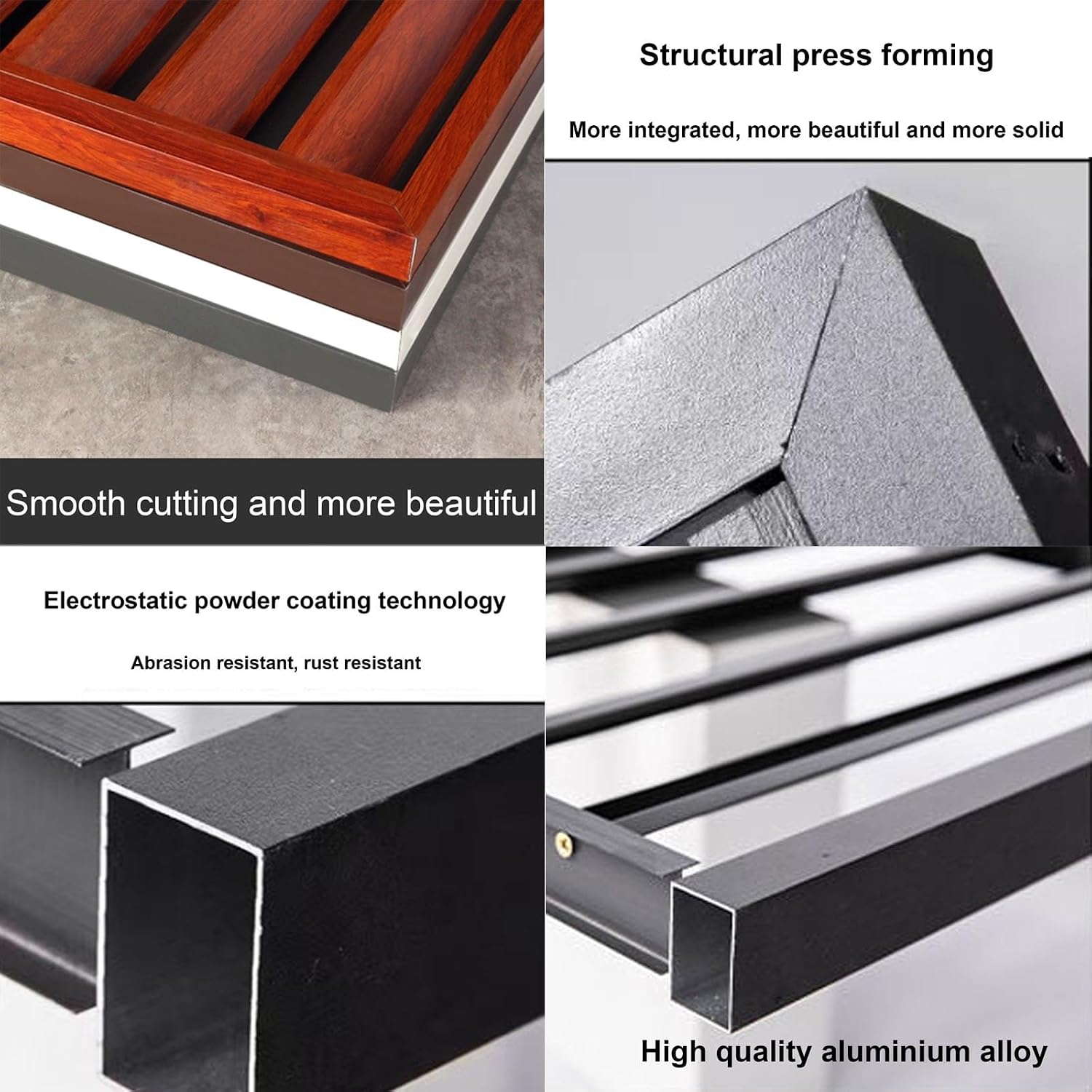 Mini Housse De Climatiseur Fendue En Aluminium Pour Protection Hivernale, Réduction Du Bruit, étagère De Support Pour Plantes, Protège Votre Unité De Climatisation Extérieure