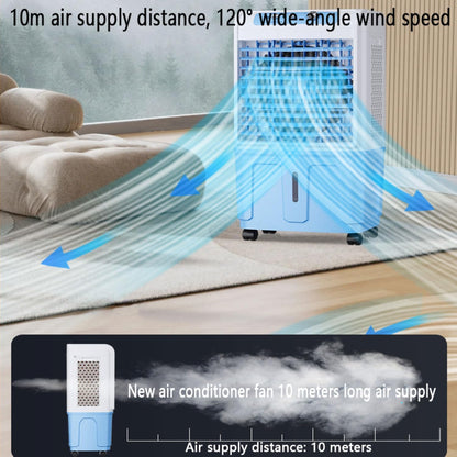 GENERIC Ventilateur De Climatiseur Portable Avec 3 Niveaux De Vitesse, Réservoir D'eau Extra Grand, Batteries De Refroidissement, Ventilateur De Refroidissement Rapide Et Sans Tuyau.Convient Pour Les Chambres