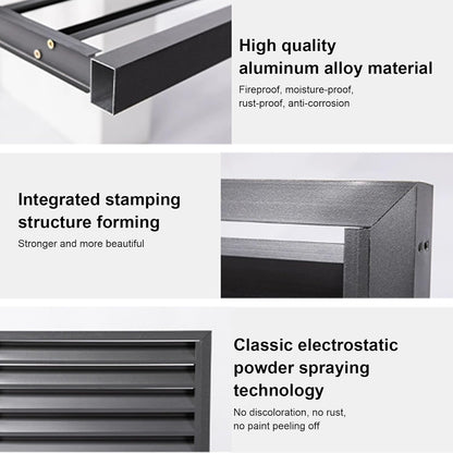  Housse De Climatiseur D'extérieur – Protection En Aluminium étanche à La Poussière Pour Mini Systèmes Divisés – Réduction Du Bruit – Utilisation Extérieure Résistante Aux Intempéries