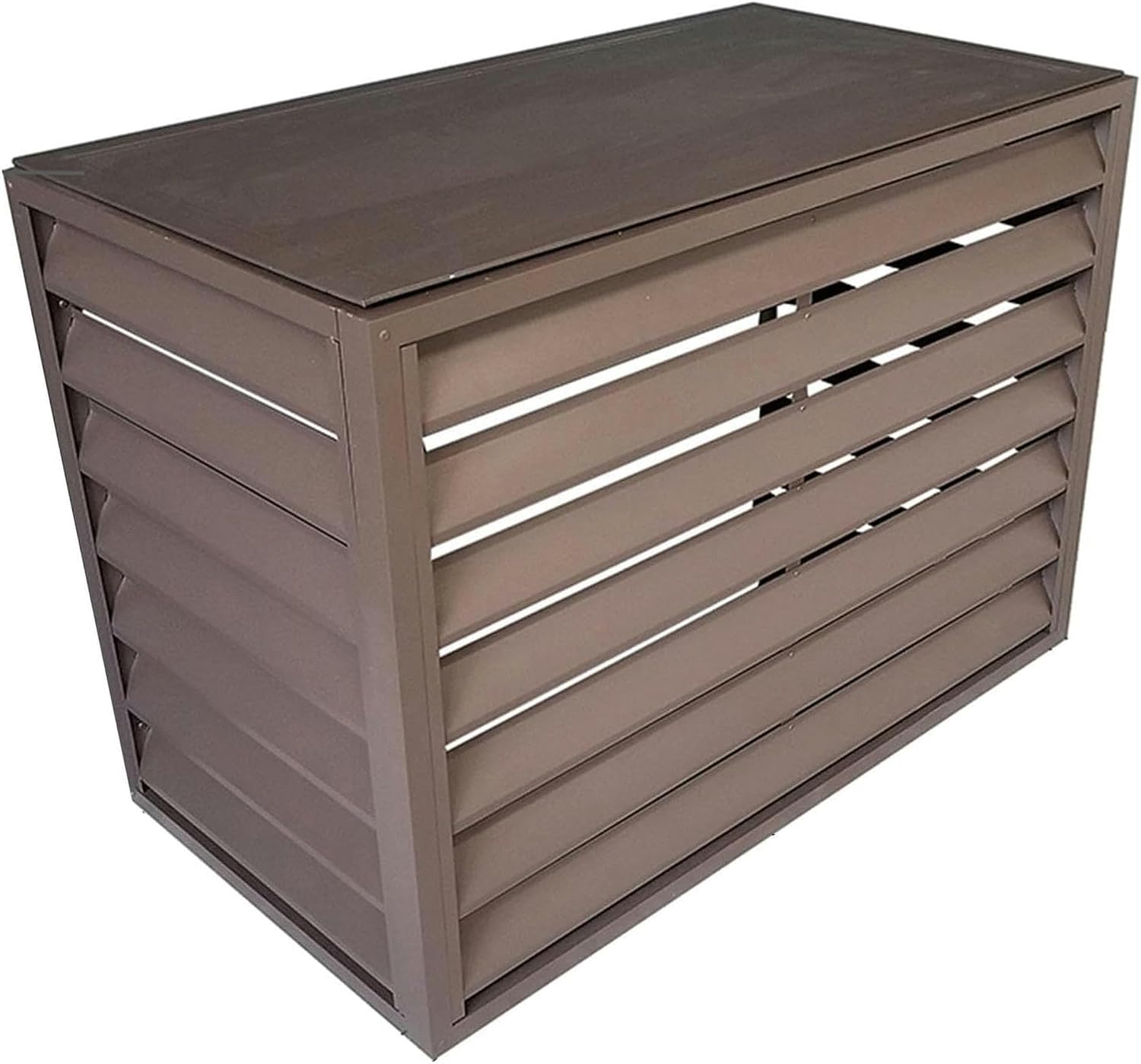  Mini Housse De Protection En Aluminium Pour Climatiseurs Et Pompes à Chaleur – Protection Extérieure Résistante Aux Intempéries Pour Toutes Les Saisons