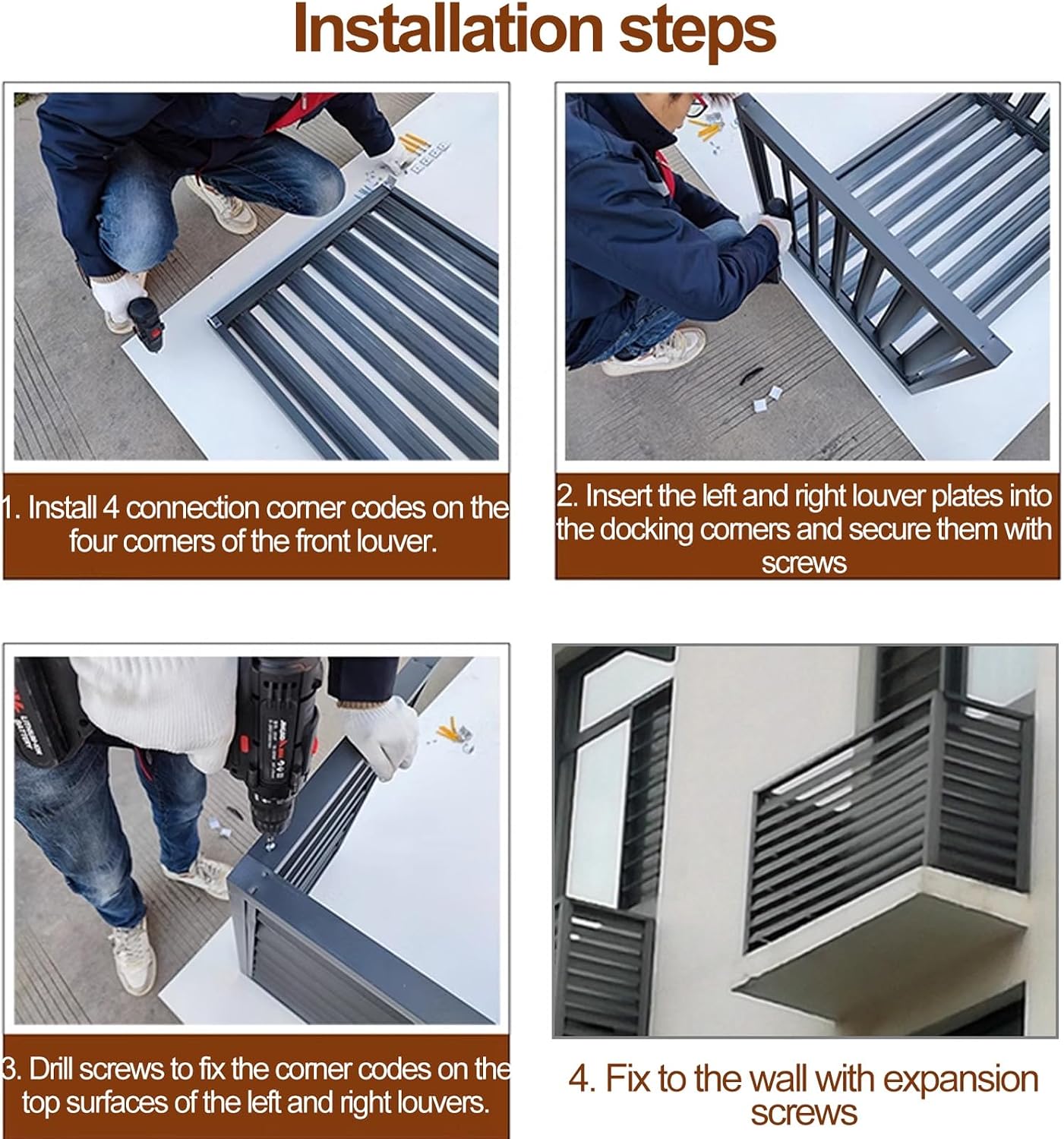  Housse D'extérieur Résistante Aux Intempéries Pour Pompe à Chaleur Et Climatiseur - Protection Métallique Robuste - 110 X 60 X 80 Cm - Idéale Pour Les Unités CVC Et Une Utilisation Murale Extérieure