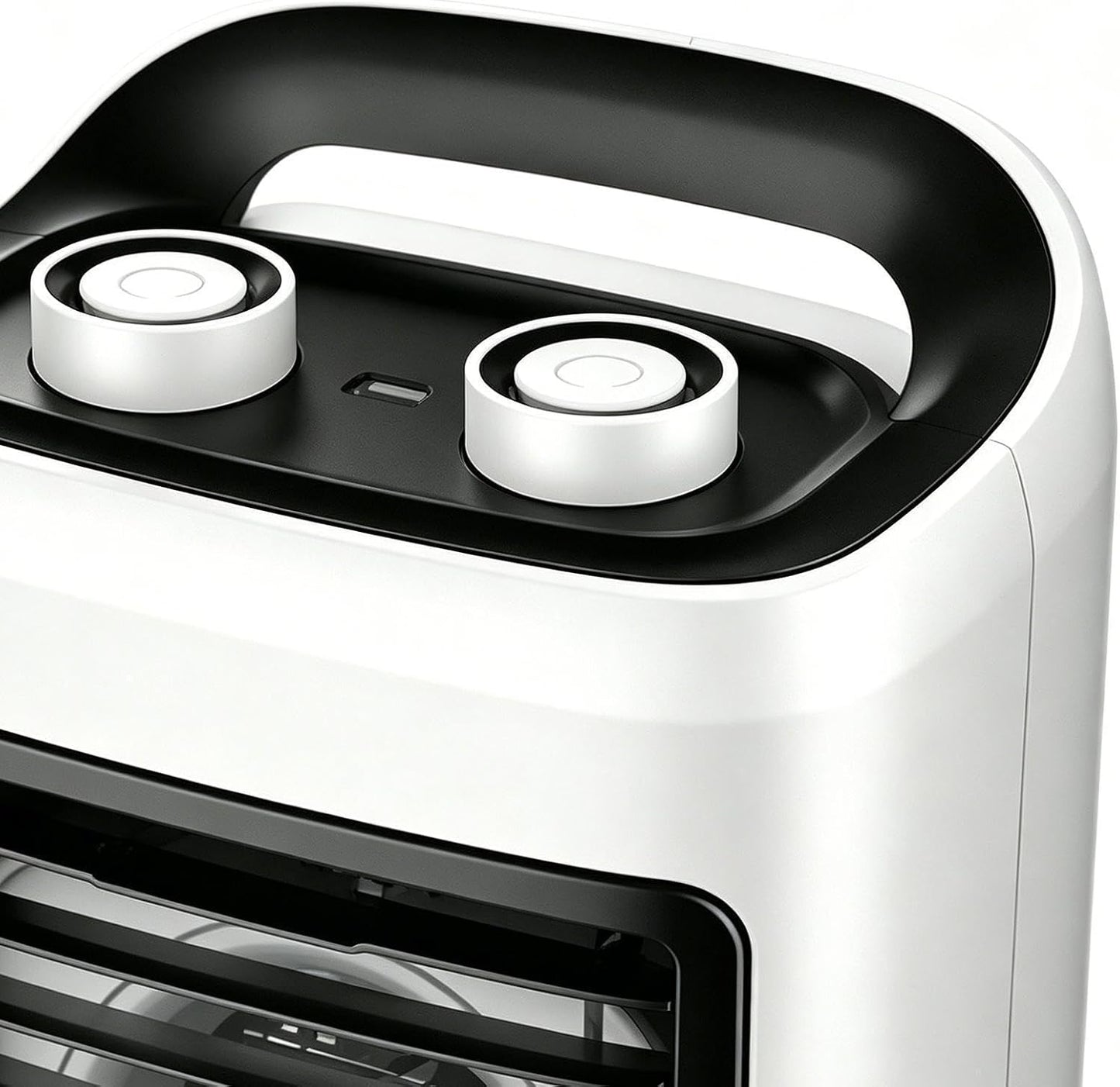  Refroidisseur D'Air Mini Portable | Ventilateur Climatiseur USB Bureau | 3 Vitesses Silencieux | Alimenté Par USB | 3 Vitesses & Fonctionnement Silencieux | Pour Chambre & Bureau