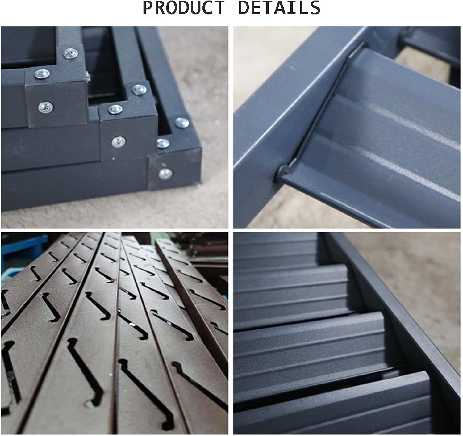 GENERIC Housse De Climatiseur Extérieur – Clôture D'intimité Décorative En Aluminium – Protection Contre Les Intempéries Pour Unités Centrales De Climatisation Et Poubelles – Boîtier Autonome