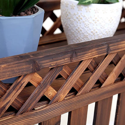 GENERIC Étagère à Persiennes Pour Balcon, Jardin, Climatiseur, Extérieur, Grilles Pour Climatiseurs Et Pompes à Chaleur, élégante Et