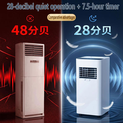  7000 BTU Climatiseurs Portables Avec Télécommande Silencieuse Smart AC Unit Pour Grande Pièce Jusqu'à 300 Sq.Ft Avec Ventilateur De Déshumidificateur De Refroidissement Rapide Silencieux 30dB Mode De